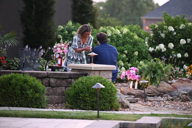 Last night I was able to share a beautiful moment with a great couple of!
#proposal  #shesaidyes❤️ #love